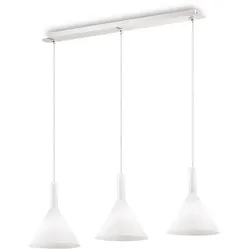 Ideal Lux Pendelleuchte COCKTAIL SB3 SMALL, 3-flammig, E14, weiß IDEA-074245