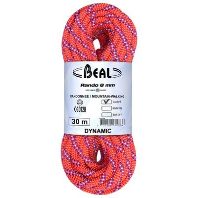Beal - Rando 8 mm - Zwillingsseil Länge 30 m bunt
