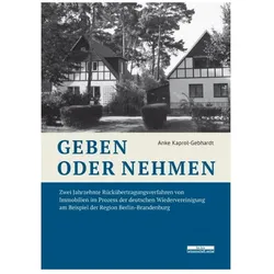 Geben oder Nehmen, Fachbücher von Anke Kaprol-Gebhardt