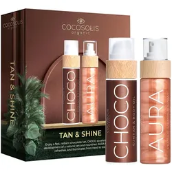 Cocosolis, Sonnencreme, Set Tan & Shine Choco 110 Ml Aura 100 Ml (210 ml)