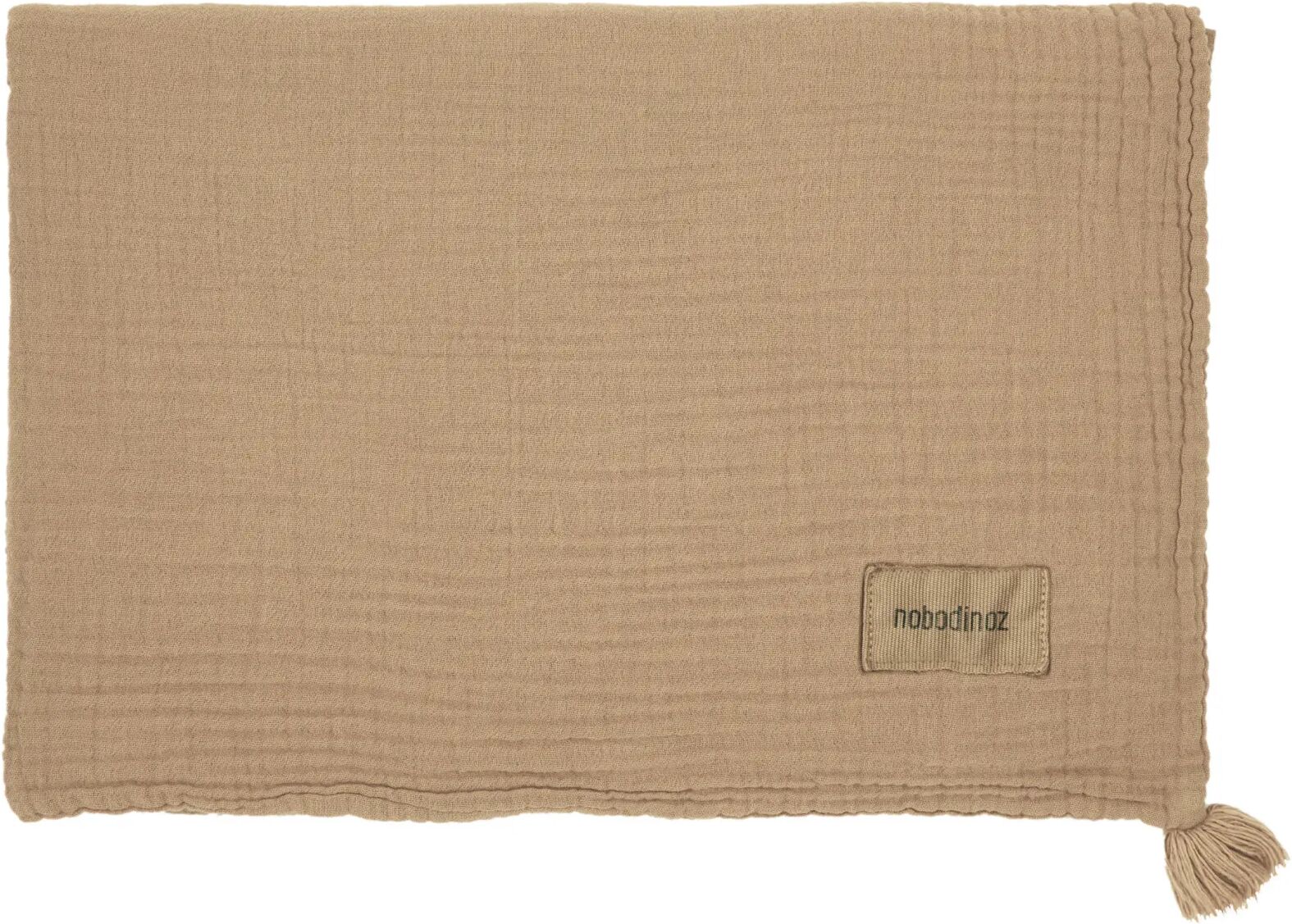 Nobodinoz Plaid Wabi-Sabi Sable taille unique