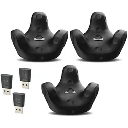 HTC 3er-Pack Vive Tracker (3.0), Zubehör VR + AR, Schwarz