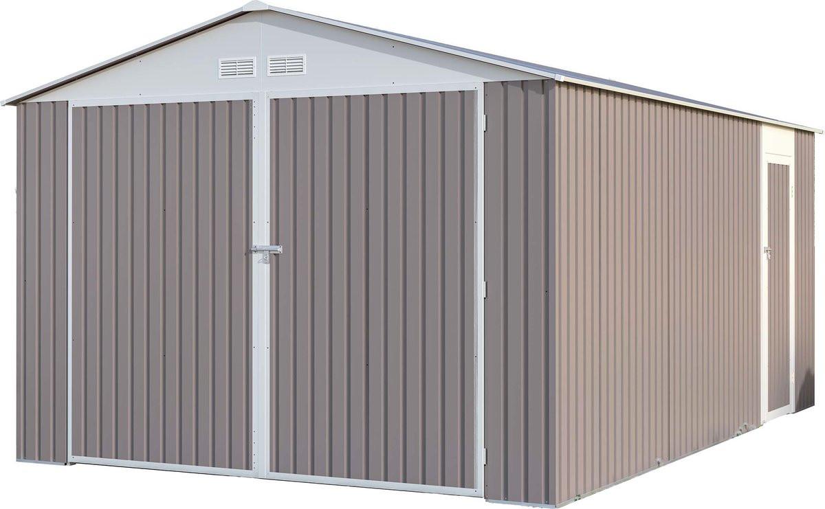Metallgarage "Nevada" mit Flügeltür - 15,36 m²