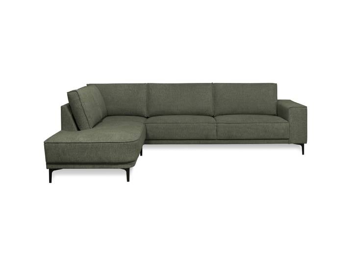 Ecksofa Marjorie Stoff olive B 289 T 210 cm