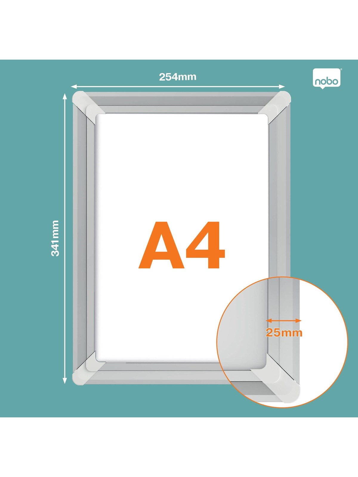 Nobo Premium Plus A4 Posterrahmen
