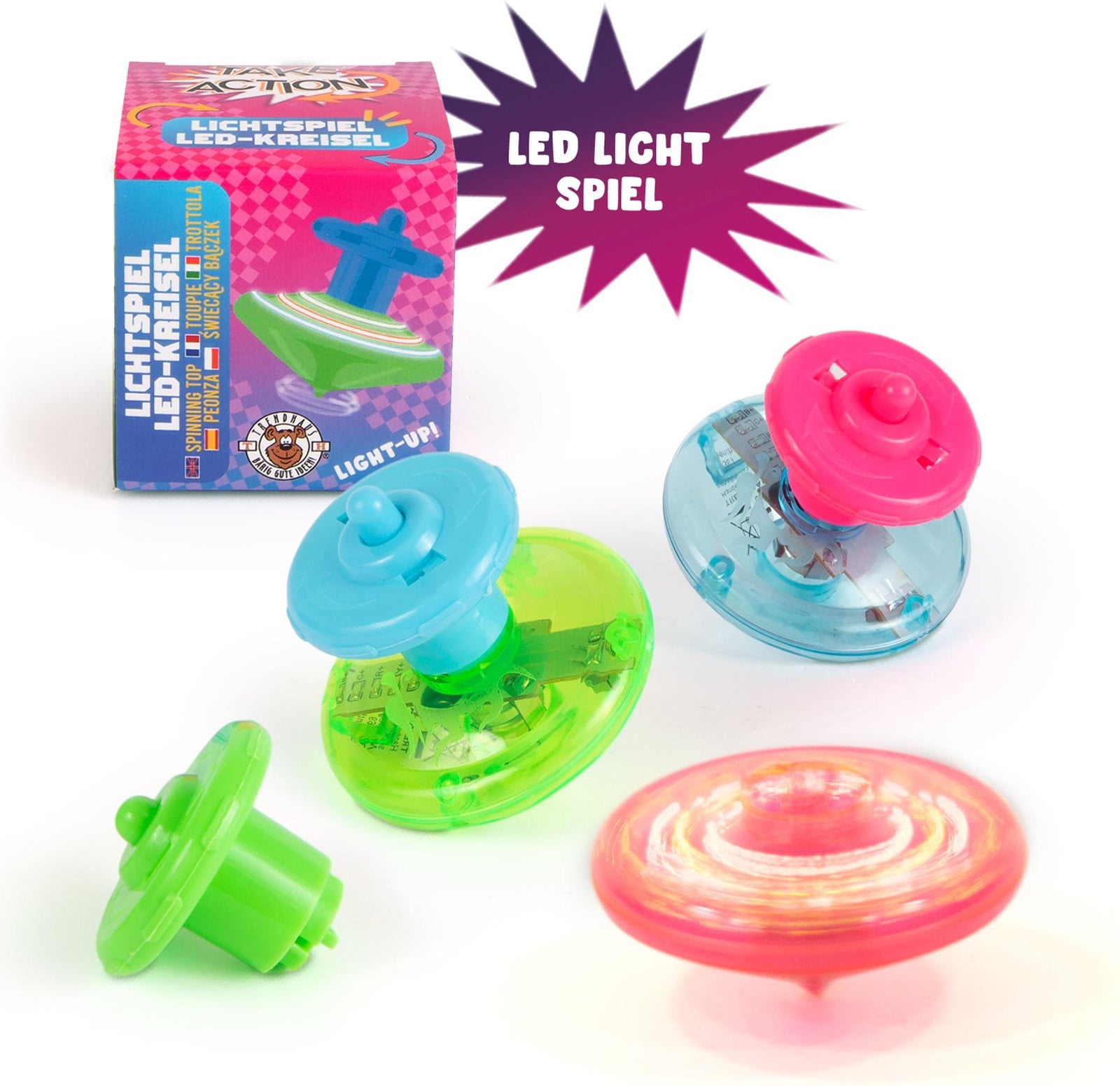 TAKE ACTION LED-zeepbel voor creatieve momenten