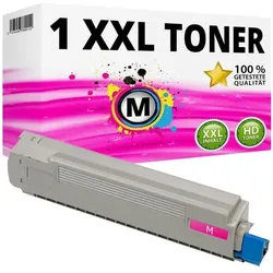 Druckfuxx, Toner, 1x XXL TONER KARTUSCHE für OKI Data C8600 CDTN 8600 DN C8800 N 8800 DN 8800 CDTN