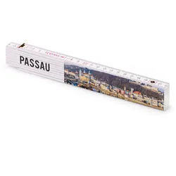 Metrie bedruckter Zollstock Geschenk | Passauer Altstadt