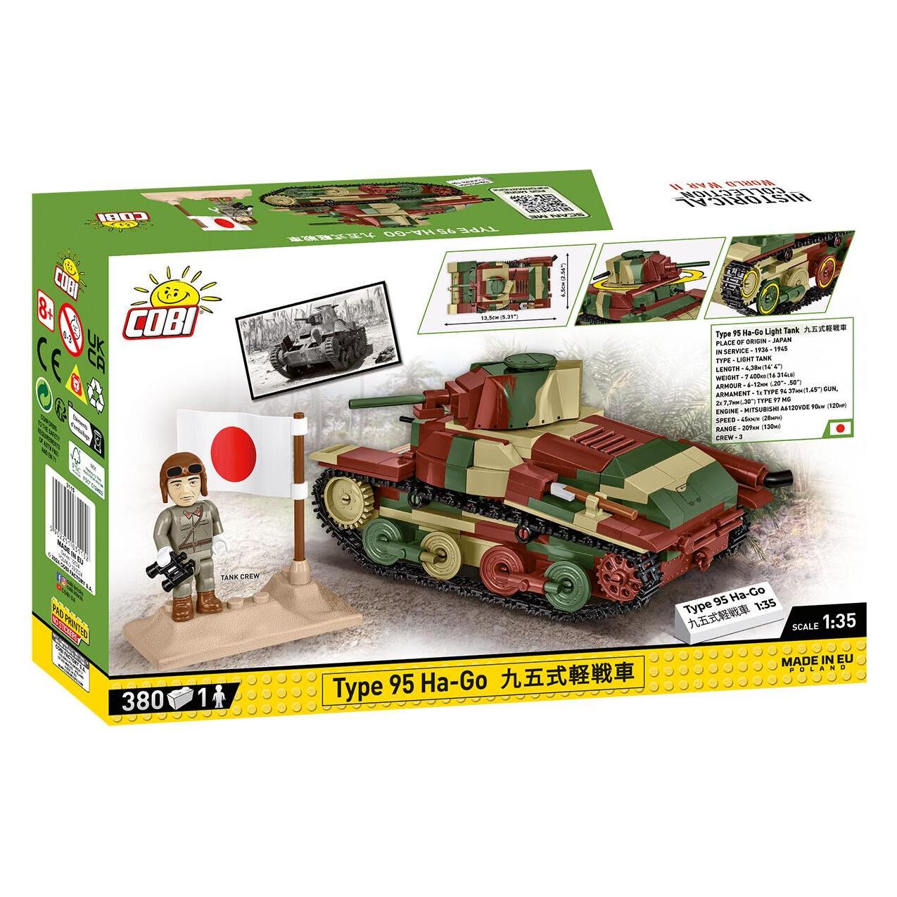 Cobi Type 95 Ha-Go / 380 pcs. (COBI-3115)