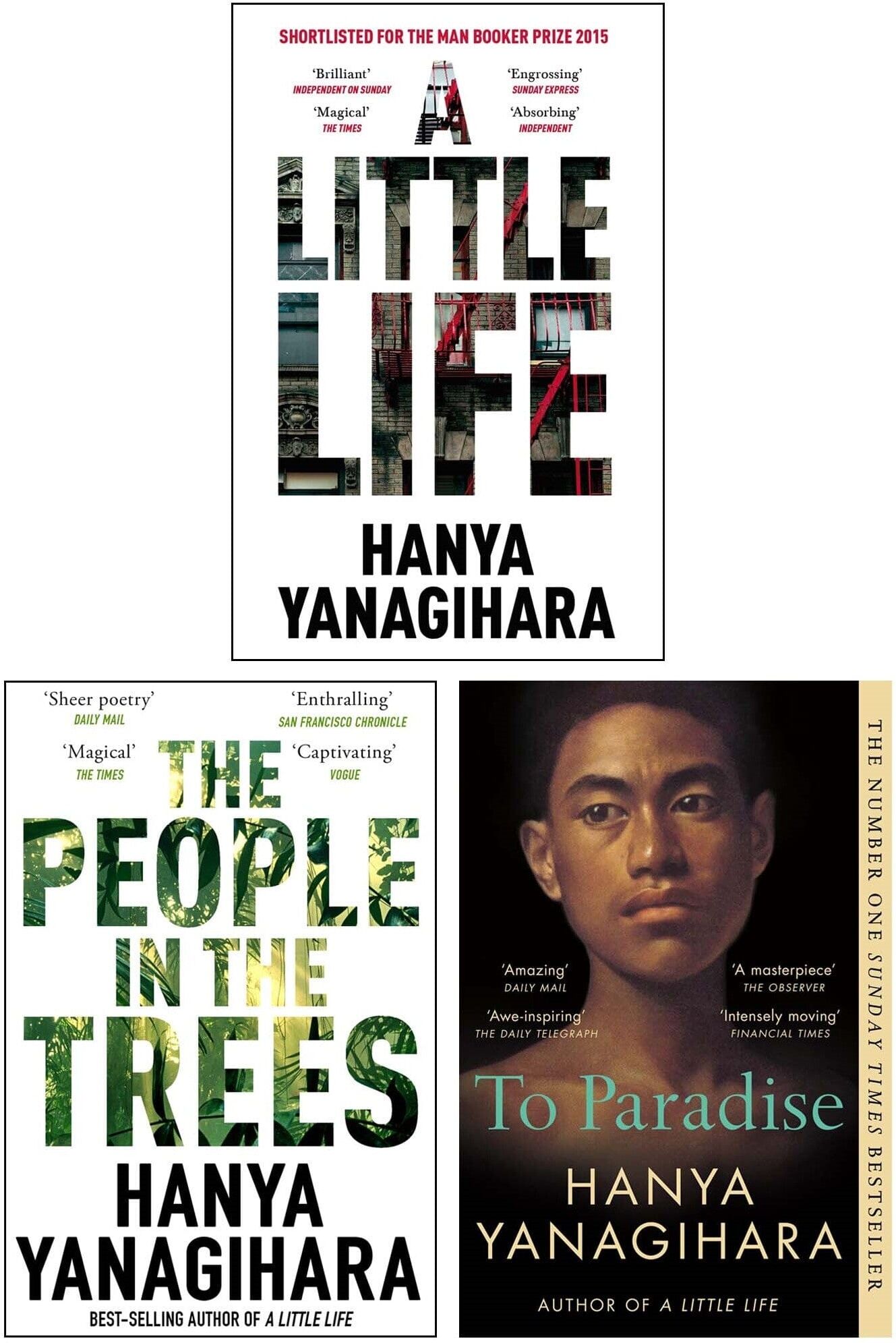 A Little Life by Hanya Yanagihara 3 Books Collection Set - Fiction - Paperback Picador