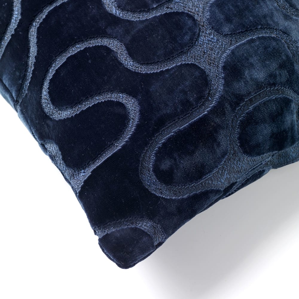 Hoii Coussin Bleu 30x50 cm Bleu 30x12x50cm