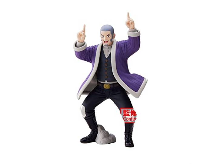 Banpresto BP88036 actiefiguur Yoshitake Shiraishi Golden Kamuy, meerkleurig