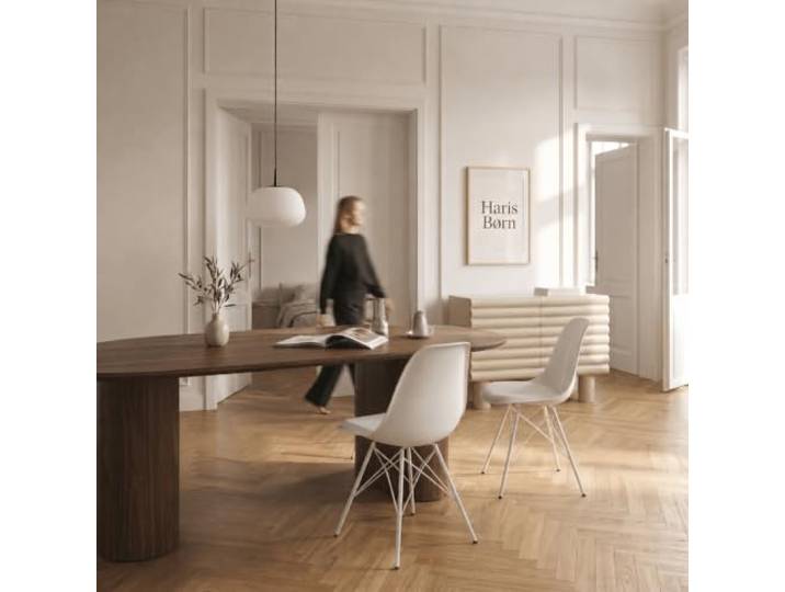 Haris Børn® Esszimmerstühle (2er Set) Weiß, Gestell Weiß - Schalenstuhl aus Kunststoff - Stühle Esszimmer, Esstisch Stühle & Küchenstühle - Esszimmerstuhl 30 Tage risikofrei testen