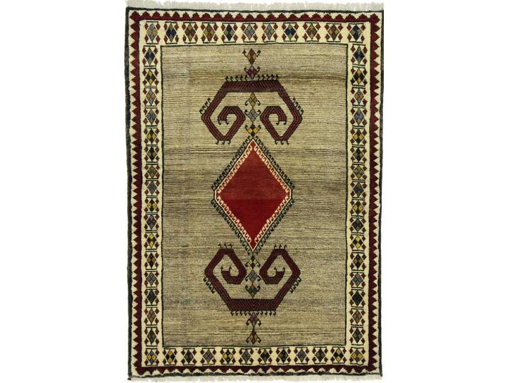 Perser Gabbeh Teppich 106x153 Handgeknüpft Modern Orientteppich Perserteppich Wolle
