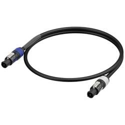 Neutrik 1036403 Strom Anschlusskabel Schwarz 10 m