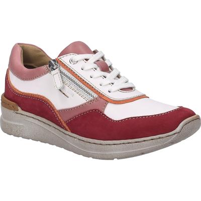 Sneaker JOSEF SEIBEL "Sally 02, orchidee-multi", Damen, Gr. 40, lila (orchidee, multi), Obermaterial: 100% Rindsleder Leather cow., Schuhe Sneaker