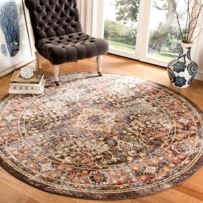 SAFAVIEH Bijar Caddie Traditional Oriental Medallion Rug