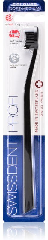 Swissdent Profi Colours Single brosse à dents soft - medium 1 pcs
