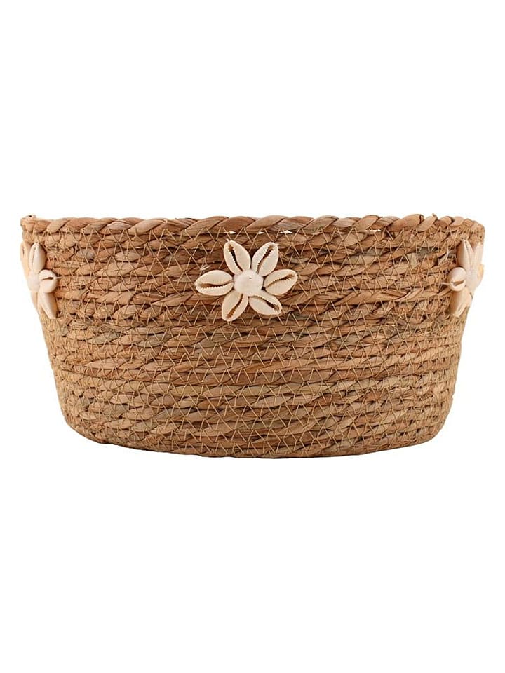 Ornami Aufbewahrungskorb in Hellbraun - (H)13 x Ø 27 cm - onesize