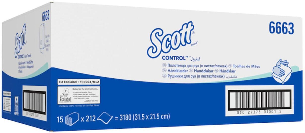 Performance Handt. 1lag weiß Krt. a 3180 Tü. ; SCOTT Safety (6663)