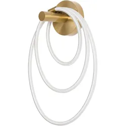Nova Luce 9082091 Cerelia LED Wandleuchte Messing Gold
