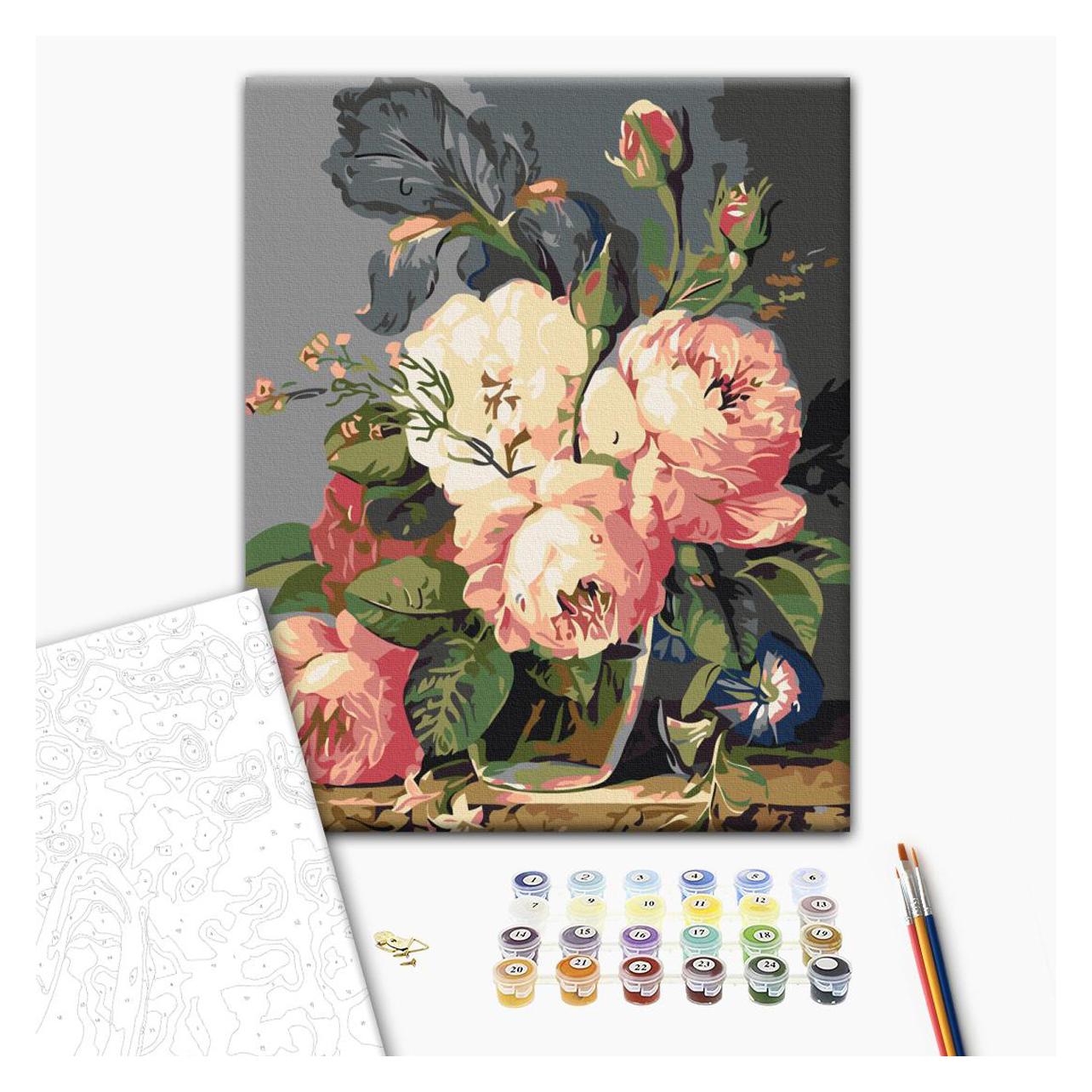 Norimpex Malen nach Zahlen BRUSHME, 40x50 cm, Sommer im Stillleben, 1 Stk. (48992740)