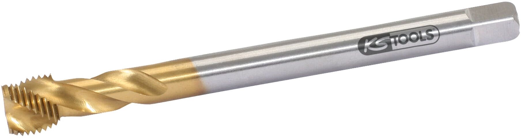KS Tools Gewindebohrer M12x1,25 zur Reparatur abgerissener Glühkerzen (152.1635)