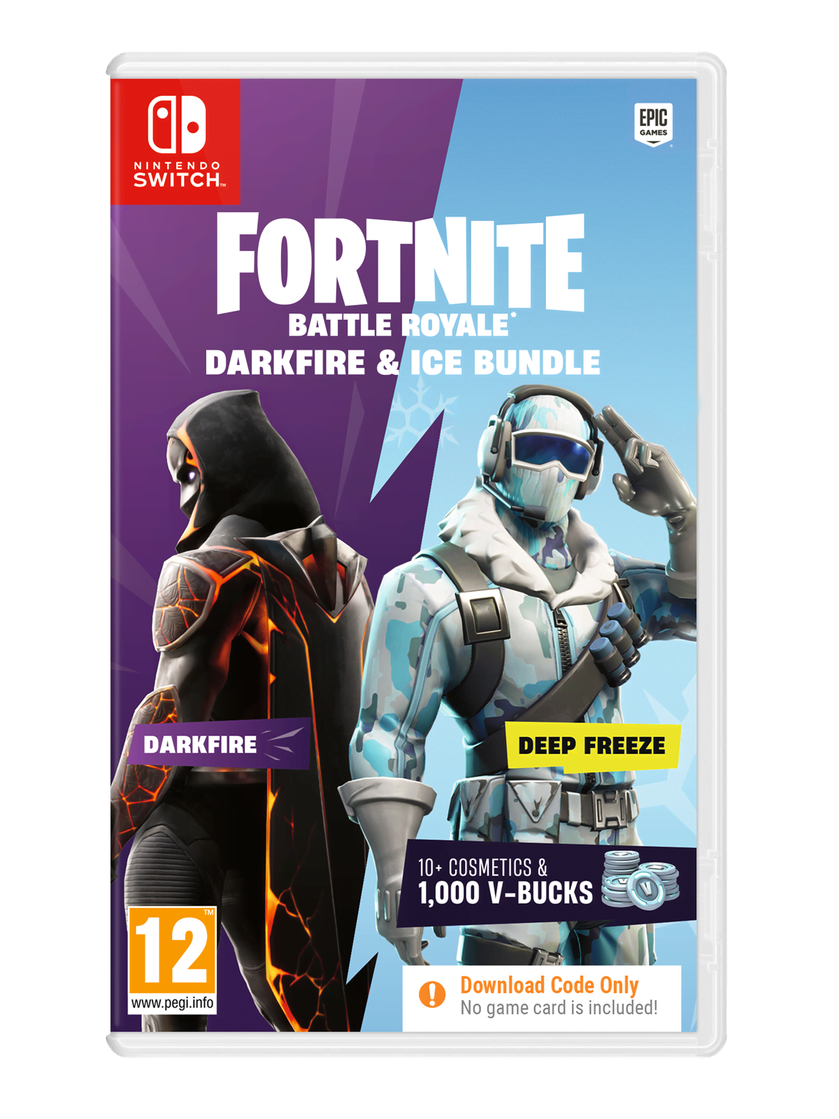 Fortnite: Darkfire & Ice Bundle (Code in a Box) - Nintendo Switch - Action - PEGI 12
