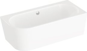 VITRA 65441008000 Badewanne Geo back to wall Ecke re.