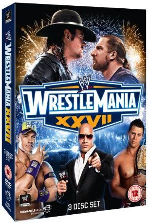 Edge - WWE - WrestleMania 27 [3 DVDs] [UK Import] - Preis vom 16.10.2026 11:41:07 h