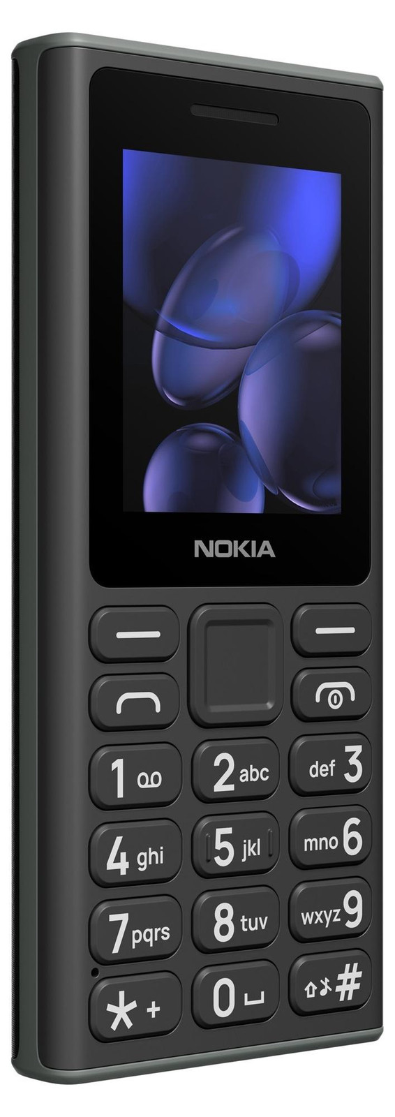 Nokia 105 2G Dual SIM 2025, zwart