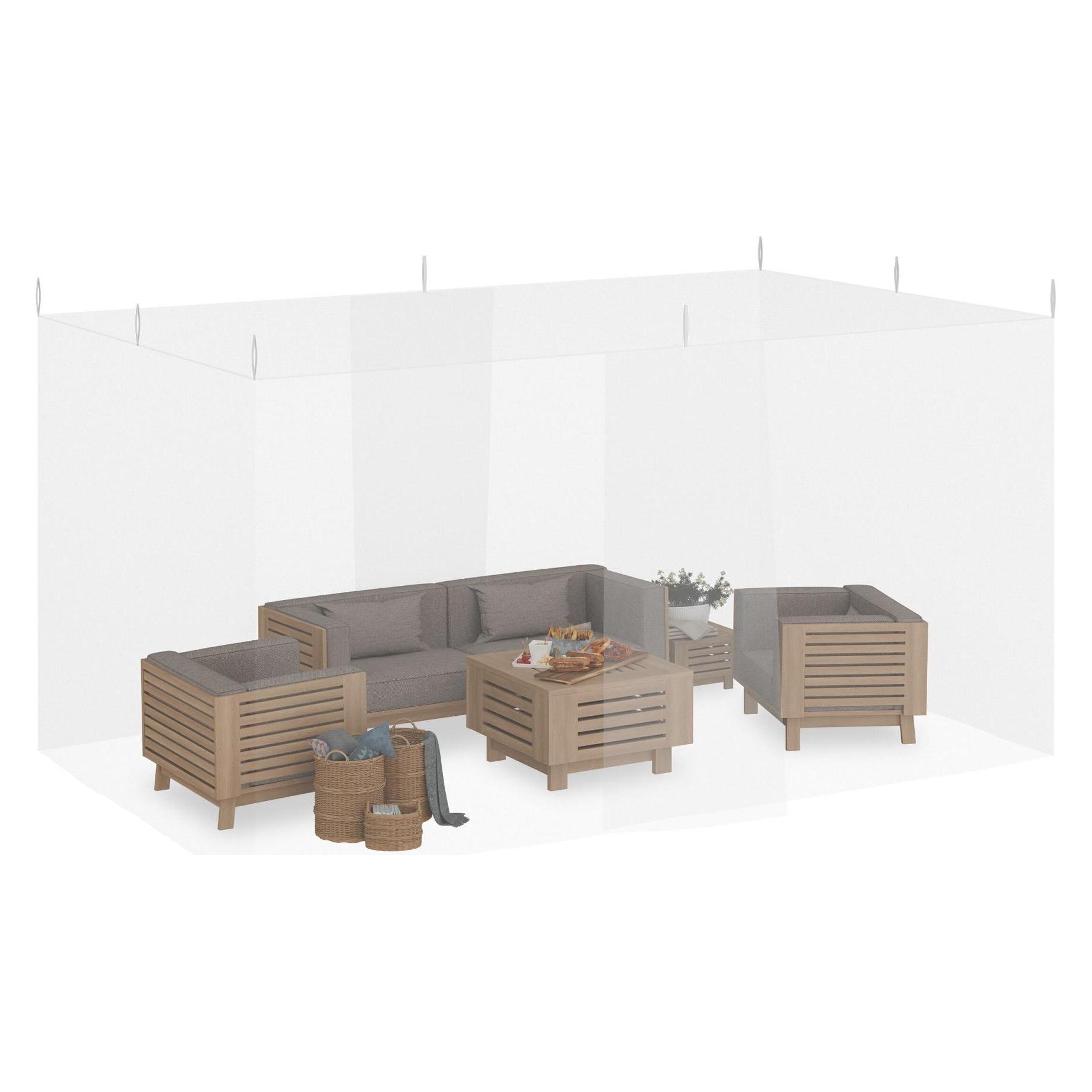 Relaxdays Moskitonetz (300 x 250 cm) (4052025509095)