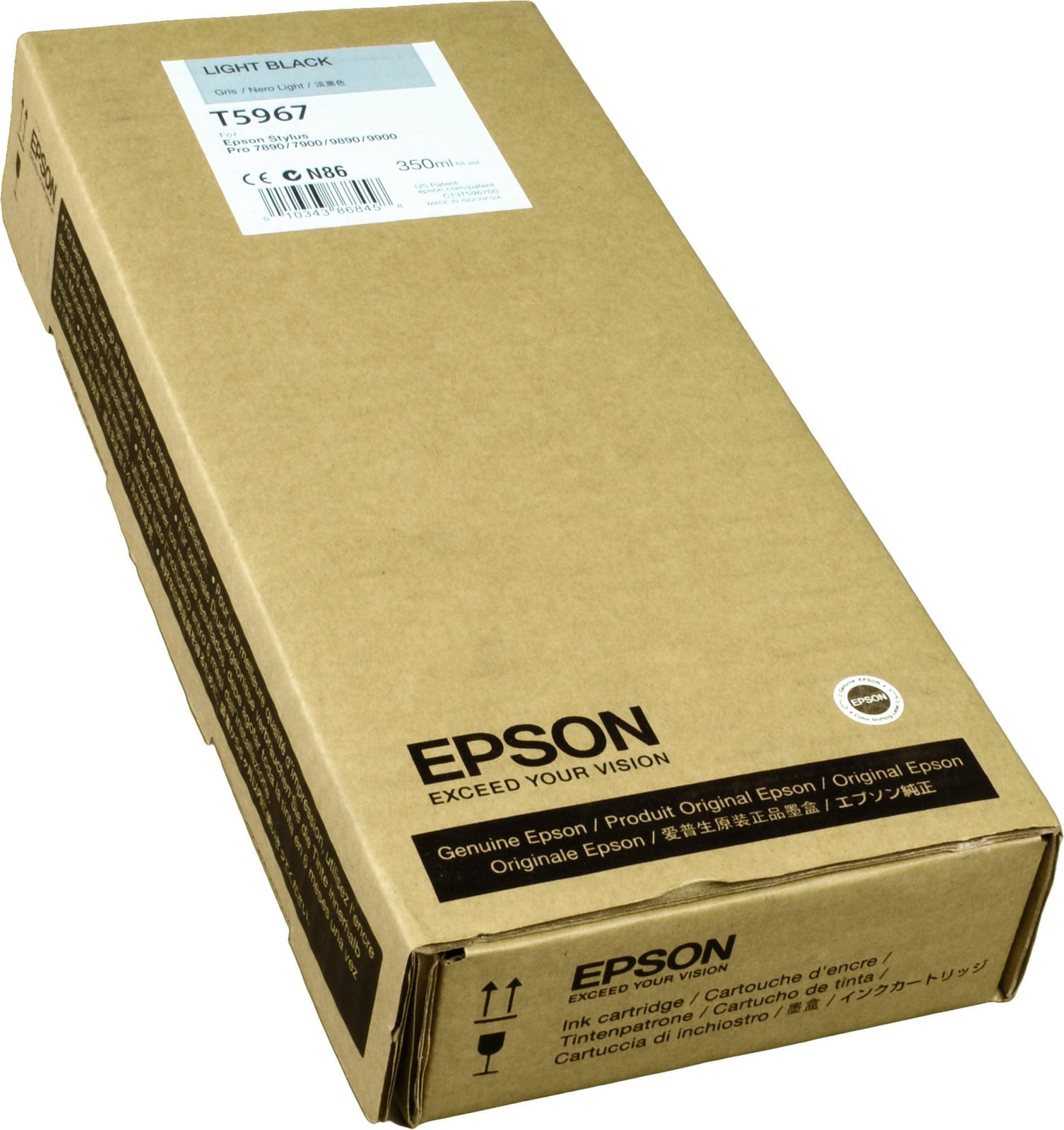 Epson UltraChrome HDR T5967 inktpatroon - Zwart