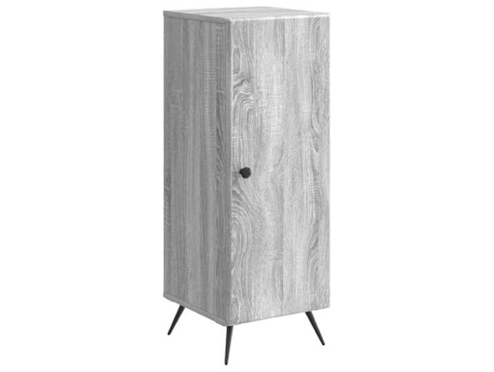 KKgypkn Sideboard Graues Sonoma 33 x 34,5 x 90 cm Holzwerkstoff, verstellbare Regale, Schubladen, Türen, für Esszimmer Wohnzimmer