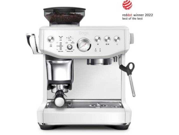 Sage Appliances - Machine À Expresso The Barista Express Impress Blanc Sel De