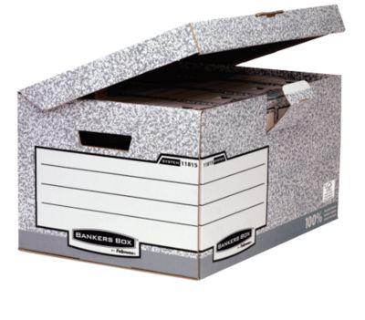Fellowes Klappdeckelbox Bankers Box® Maxi, belastbar 12 kg, 10 St.