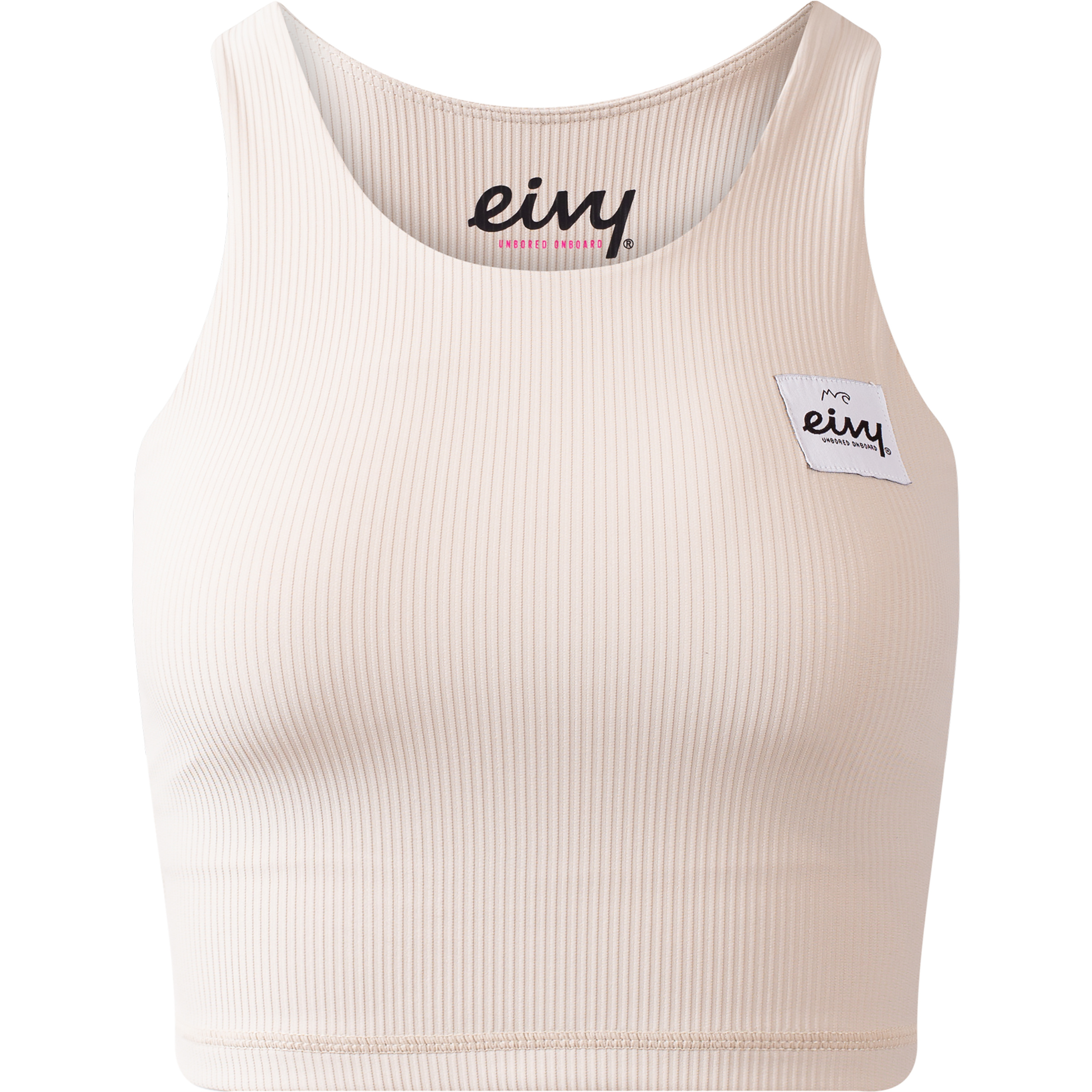 Eivy Cover Up Rib Sport BH Damen Sport-BHs beige Größe S Trekking