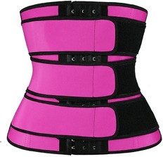 Inspire Essentials FlexCore Womens Waist Support Sauna Trainer Belt 5xl red