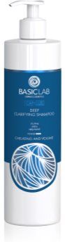 BasicLab Dermocosmetics Capillus champô de limpeza profunda para couro cabeludo oleoso 300 ml. Dermocosmetics Capillus