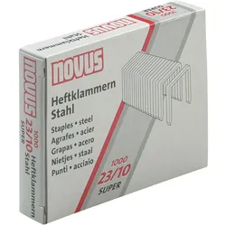 Novus, Büroklammer, Heftklammern (1000x)
