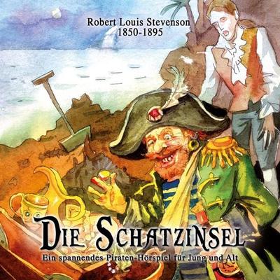 Die Schatzinsel - Kurt Stephan,Robert Louis Stevenson, Audio, 4056198061343