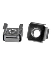 StarTech.com M6 Cage Nuts for Server Racks and Cabinets 100 Pack Käfigmuttern Packung mit für P/N: 2POSTRACK42 4POSTRACK12U 4POSTRACK25U 4POSTRACK42 RK960CP RKQMCAB12 RKWOODCAB12 (CABCAGENTS62)