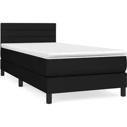 vidaXL, Boxspringbett, Sleepy (Horizontale Streifen) (120 x 190 cm)