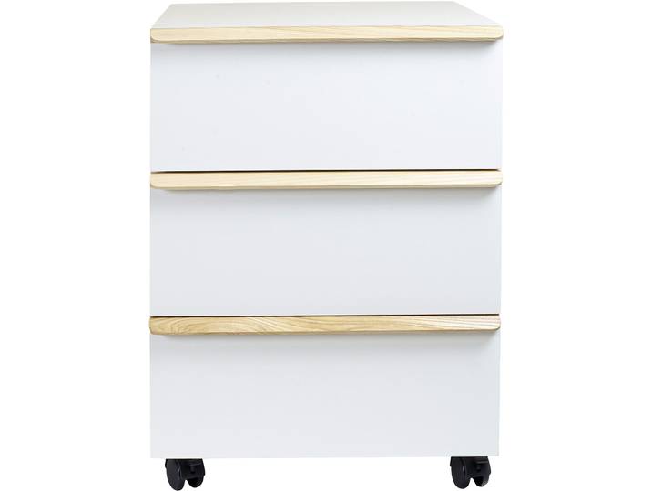 Rollcontainer Lale weiss Holz B 41.5 H 57 cm