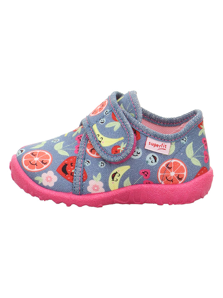 superfit Hausschuhe "Spotty" in Blau - 23