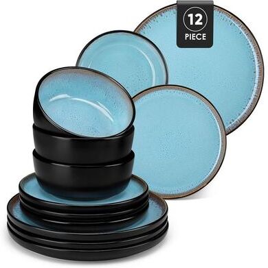 vancasso Amber Stoneware Dinnerware Set Service for 4