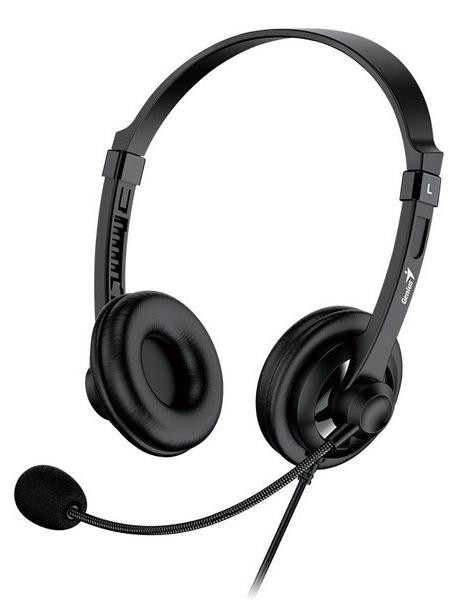 GENIUS hoofdtelefoon HS-230U USB zwart