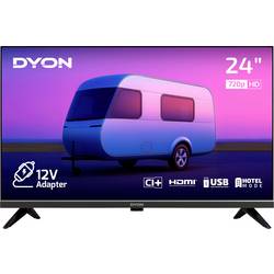 Dyon LED-TV 60 cm 24 Zoll EEK E (A - G) Schwarz Enter 24 Pro-X-V