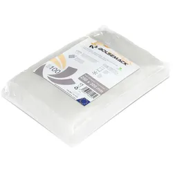 BOLSEMACK Vakuumierbeutel 23x30cm - Vakuumbeutel 100 Stück für alle Vakuumierer & Lebensmittel Vakuumiergerät - Vacuum bags reißfest - BPA-frei