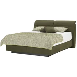 vanDoorn Boxspringbett  Legato , grün , Maße (cm): B: 198 H: 112
